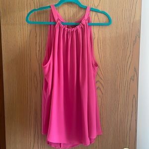 Hot pink top XL